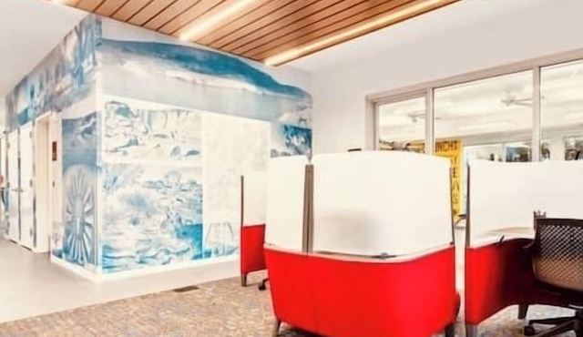 Modern Marble Falls Getaway Pool + Gym Lake