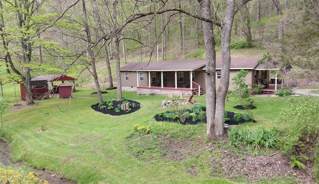 Nestled in the heart of the Hocking Hills. Hummingbird Holler