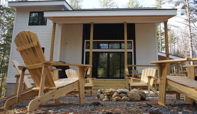 New construction family home at the base of Ragged Mountain.