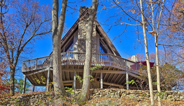 NEW! Fishkill A-Frame w/ Private Pool & Hot Tub!