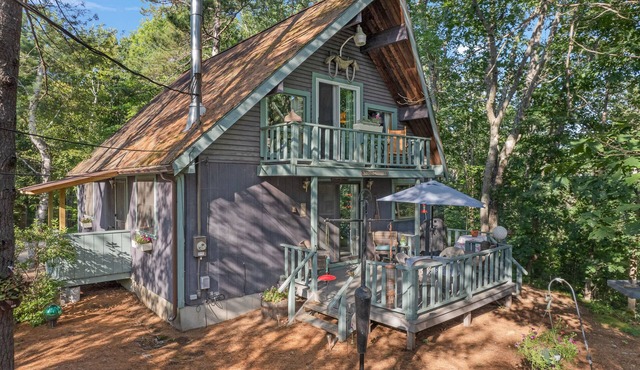 New Rental on Private Beautiful Silver Lake in Newfield Maine.