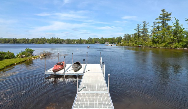 Orange Oasis! Lakefront Getaway w/Private Beach