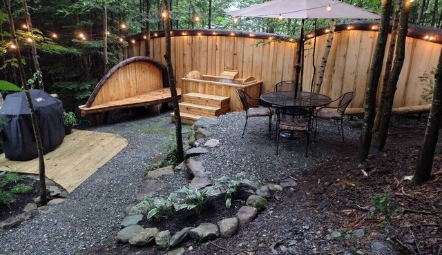 Osprey Cabin at Walker Pond by Vermont Tree Cabin