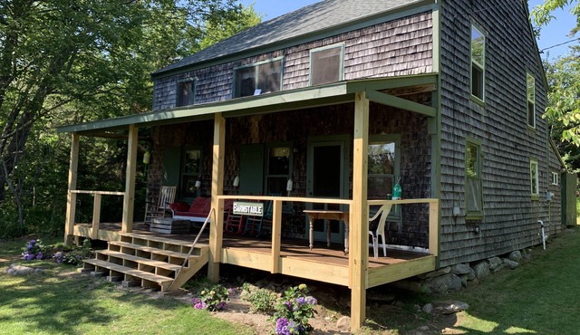 Overlooking the Ocean with Large Porch