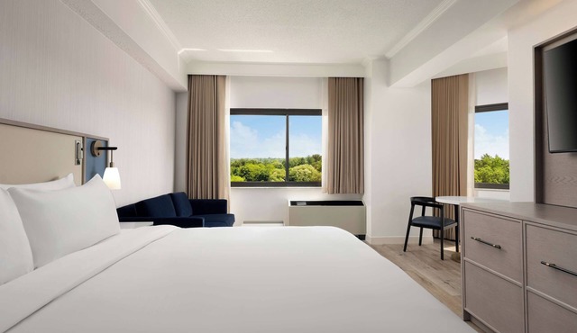 Pets Allowed! King room with Pool and Free Airport Shuttle!