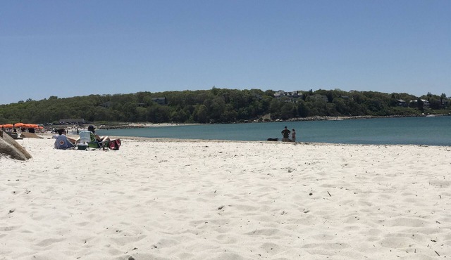 Plan your Cape Cod fall getaway now! Beach cottage steps from private beach!