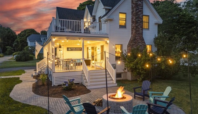 Porchside | Boothbay Harbor - Walk to Everything!