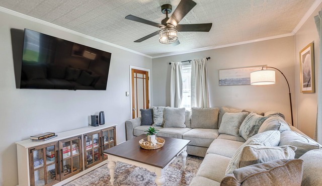 Presque Isle Home w/Screened Porch Near River!