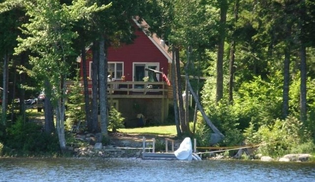 Private Lakefront Retreat on Junior Lake in Lakeville, Maine