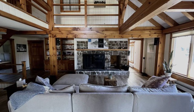 Private Waterfront Farmhouse on 24 Acres with Private Shore Access