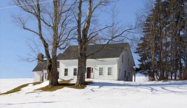 Quintessential Vermont farmhouse