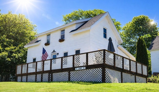 Recently renovated 3 bedroom, 2 bathroom home with elevated views into Lowell`s Cove