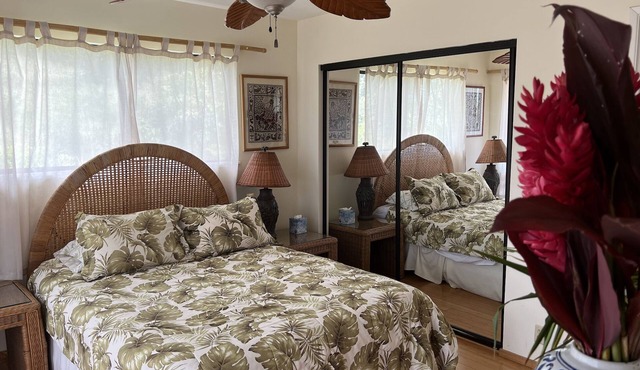 Relaxing upcountry retreat on the slopes of Haleakalā. Ideal for families.