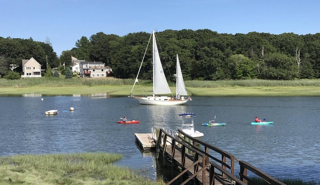Remodeled 4 BR Waterfront Home w/Dock & Ocean Access Near Duxbury & Plymouth