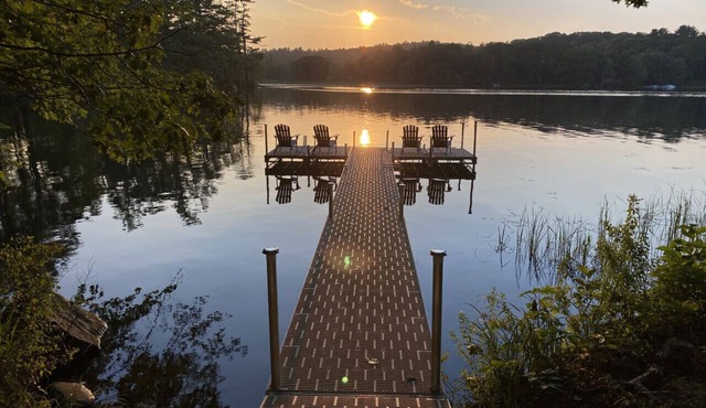 Retreat on Damariscotta Lake| Private dock| 4BDR