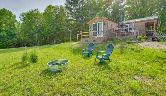 Ride-In/Ride-Out North Woods Cabin: On-Site Trails