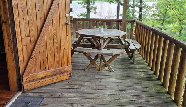 Riverview Cabins viewing Mammoth Spring State Park and Hatchery