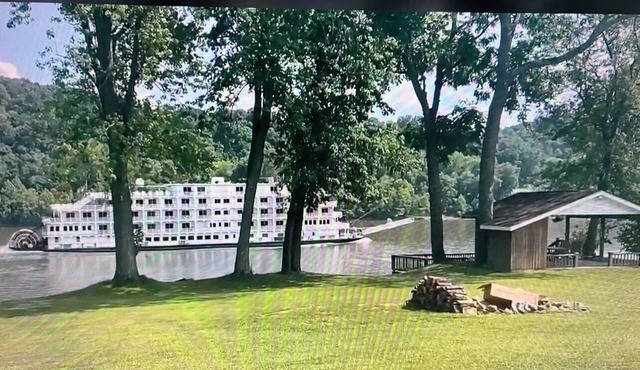 Riverview Escape Cabins on the Ohio River Pet Friendly Fishing Weddings Relax