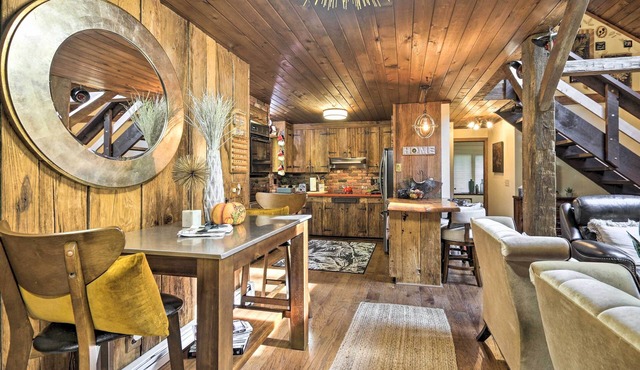 Rustic Retreat w/Hot Tub in North Branford!