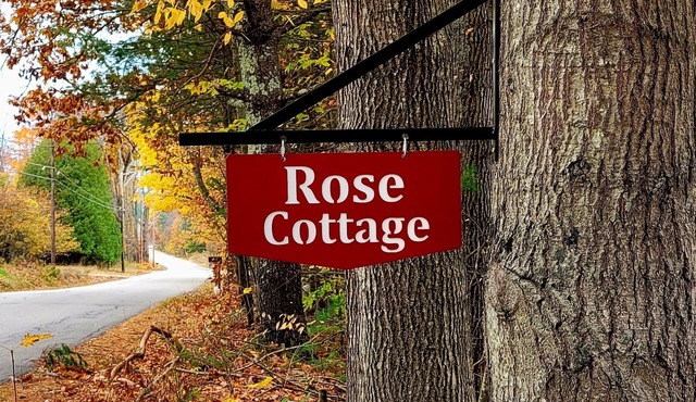 Rustic Rose Cottage of Historic West Lebanon