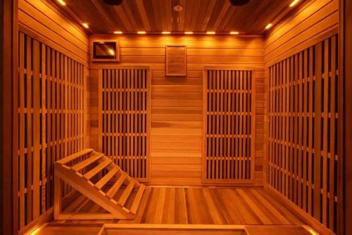 Sauna Cabin Hot Tub Vintage Jukebox Fire Pit