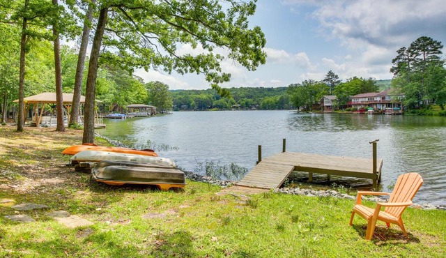 Scenic Studio on Lake Desoto w/Patio!