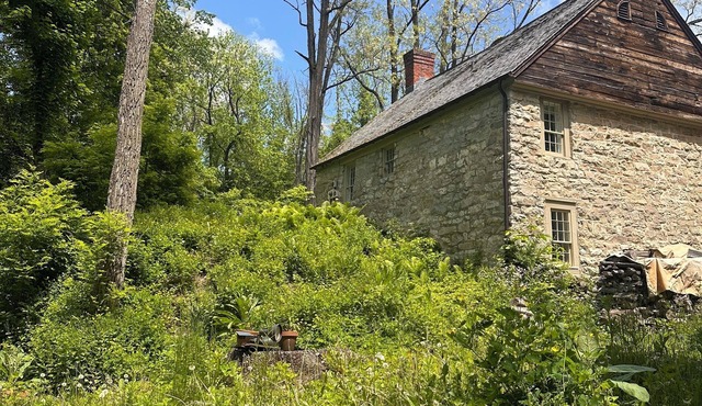 Scoville Estate Millhouse w Bubbling Brook + Screened Porch on 5 Private Acres