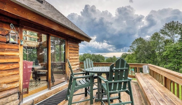 Secluded Cabin w/Private Hot Tub, Pond, Fire Pit, Free WiFi, Close to Skiing