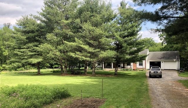 Secluded Great family house, dogs welcome, nigerian dwarf goats