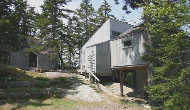 Secluded Home Offers Water Access, Stunning Harbor and Island Views