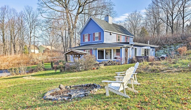Secluded Hudson Valley Hideaway, 6 Mi to Town