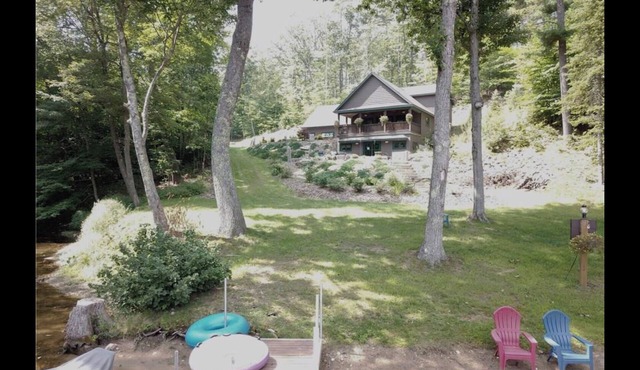 Secluded Lakefront Retreat Mousam Lake w/250ft of Sandy Beach - 2 Docks