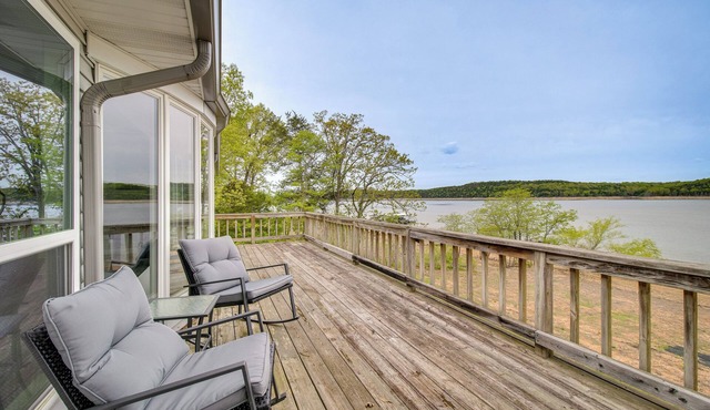 Serene Lakefront Mountain Home Getaway w/Atrium!