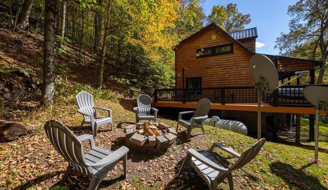Snowshoe Cabin: Hot Tub, Cold Plunge, Creek