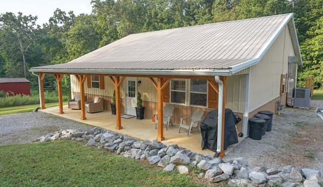 Spacious Home in Moors Community on KY Lake with Outdoor Hot Tub and Fire Pit