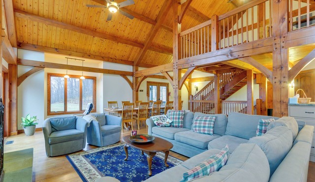 Spacious Virginia Vacation Rental w/Yard & Sauna