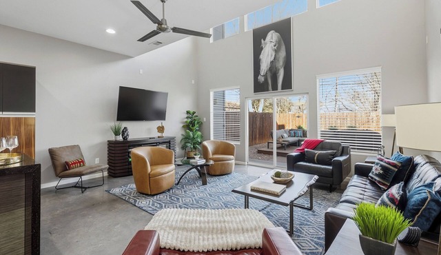 Steps to Dickies Arena | Lux Home | Garage Parking