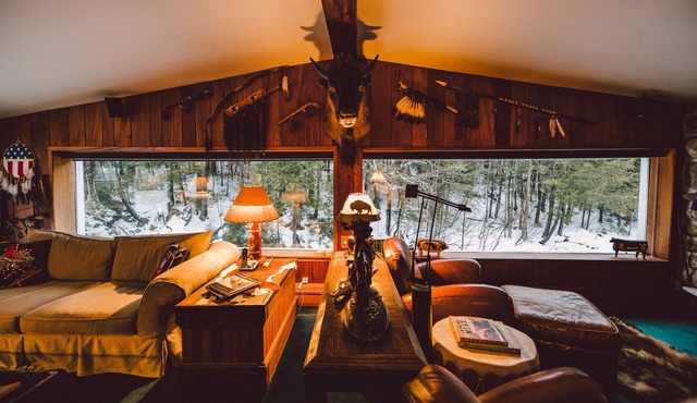 Stowe Paradise Rental - Romantic Getaway with Private Swimming Hole & Waterfall