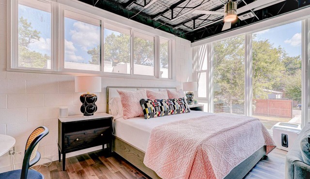 Studio 3 mins from OU — a semester base without signing a 12-month lease #Cha