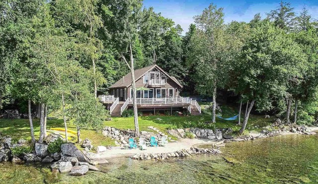 Stunning 4-season waterfront oasis on Seymour Lake, Morgan, VT