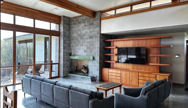 Stunning Mid-Cent Modern Retreat Comfy Beds Grove Quiet Setting Boat Parking