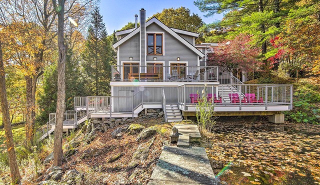 Stunning Pawling Retreat w/Ponds & Waterfall