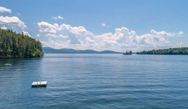 Summer Home on Lake Winnipesaukee, Private Sandy Beach/Dock on Tuftonboro Neck