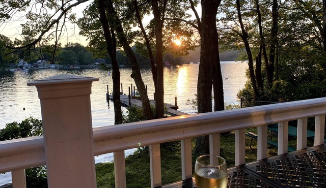 Sunset View Lake Front Home Rental