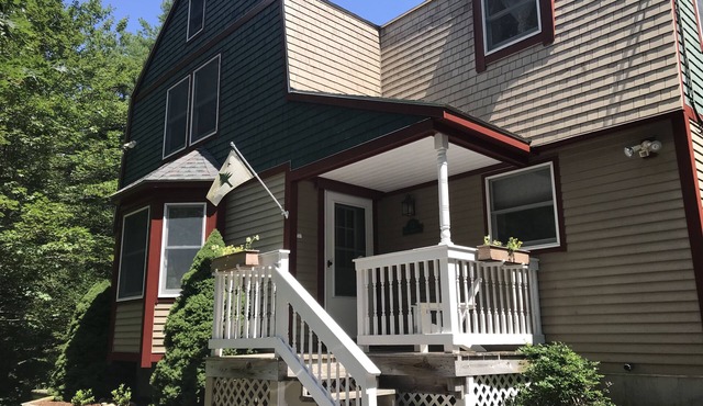 Tall pines & lake view. Perfect location ctr of MDI! Close trails. Local owners