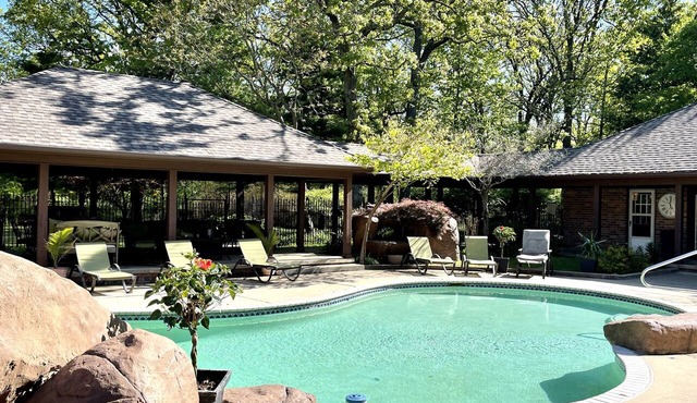 The Courtyard Suite, Pool is opened in May and closed after Labor Day.