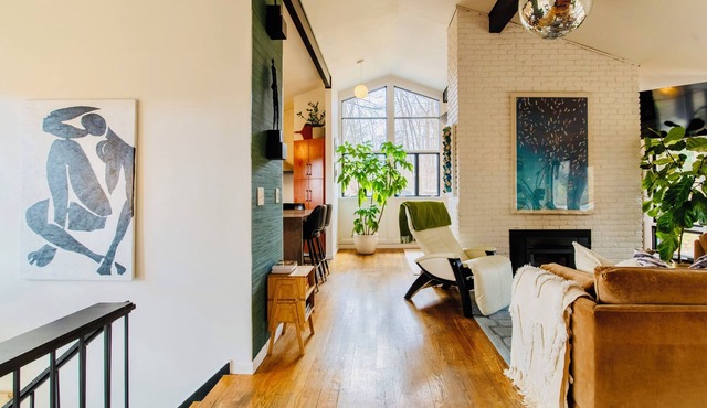 The Mod Eco-Chic Retreat central to Bethel-West Point -Beacon-Hiking