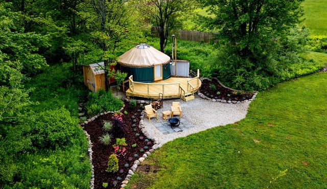 The Yurt at Echo Hill Farm