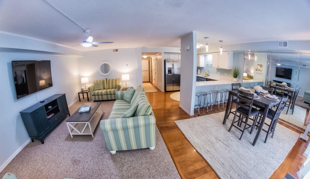 Top Rated! Beautifully Updated Bayside Condo with Pool!