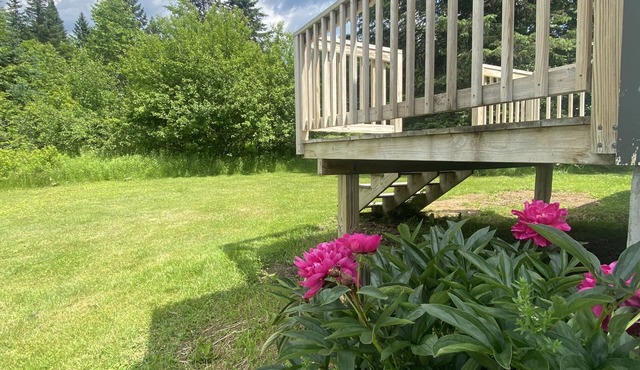 Trailside house on the river. Perfect for mountain biking , skiing, snowmobile.